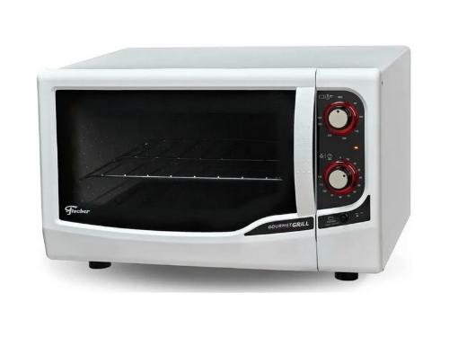 FORNO EL�TRICO DE BANCADA GOURMET GRILL BRANCO 44L - FISCHER