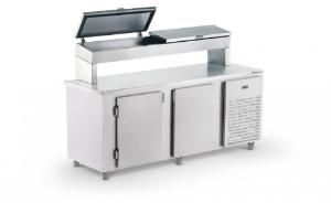 BALCAO DE SERVI�O RENCOSTO CONDIMENTADOR 2,00 MTS REFRIMATE MOD. BSS 2000