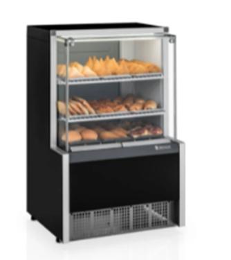 VITRINE ESTUFA COM BANDEJA AURORA MOD MEQA-075R PR GELOPAR