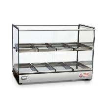 ESTUFA DUPLA 8 BANDEJAS COM PERFIL CINZA EVR BC-8BD 220V - TIT�