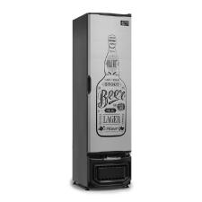 CERVEJEIRA VERTICAL  GCB-23E GW TIPO INOX LATERAIS PRETA 230L 220V 60HZ -  GELOPAR
