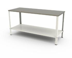 MESA A�O INOX DESMONT�VEL 900X870X1900 - BRAESI