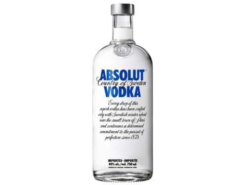 VODKA ABSOLUT NATURAL 750ML