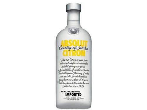 VODKA ABSOLUT CITRON 1LT