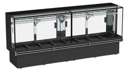 Expositor a�ougue ar for�ado top economy 3000, porta gancheira