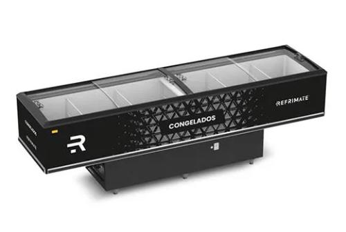 EXPOSITOR ILHA VANGUARD TOP 3000 PR VIDRO CURVO V. 2024