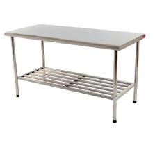 MESA 1.90X0.70 INOX 430 DESM L PRATA BARONESA