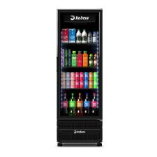 Refrigerador Vertical Visa Cooler 454 Litros  Porta de Vidro Preto VRS16