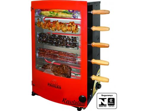Forno Ass Rotat Style Biv Progas Prr-051 G