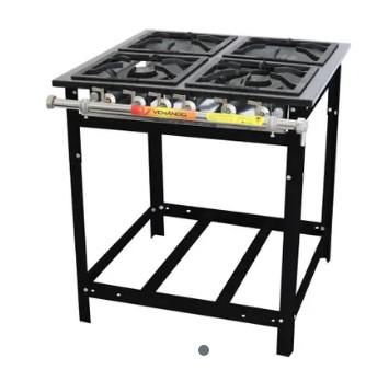 Fogao Gas Coz Mod Extra 4 Boca 2bd Venancio