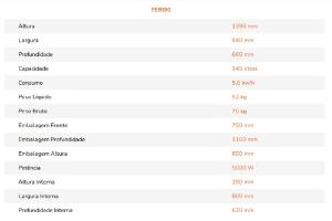 Forno Eletrico Roma Inox FERI 90 C/ Pedra 220v