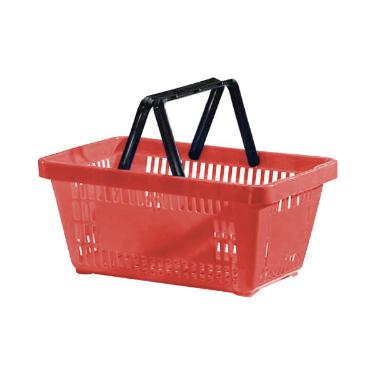 Cesta S.600 Al�a Plastica Vermelho 13 Litros