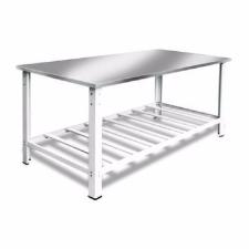 Mesa Auto-Servi�o 1.90x0.90 Standard Cristal A�o