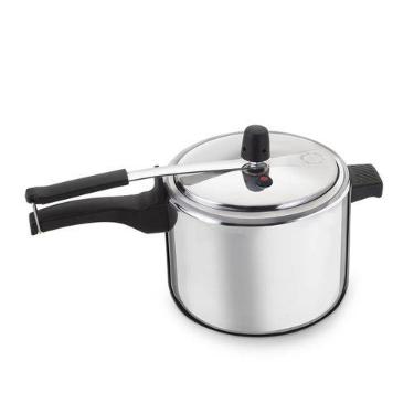 Panela Pressao Polida Casa 10 Litros Abc Aluminio