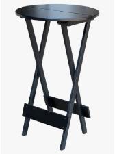 Mesa Bistro Dobravel Madeira Preto Madesil