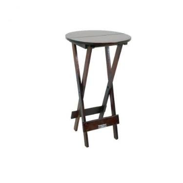 Mesa Bistro Dobravel Madeira Imbuia Madesil