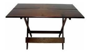 MESA DOBRAVEL DE MADEIRA 1.20X70 CM PRETA MADESIL