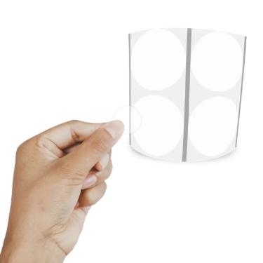 ETIQUETA ESPECIAL 5X5 REDONDA BOPP BICALHO