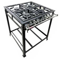 FOGAO INDUSTRIAL 4 BOCAS BAIXA PRESS�O TRADICIONAL 30X30 P7 LIGHT. MR