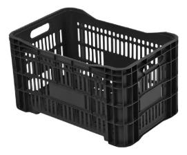 CAIXA HORTFRUIT ALTA PRETA NATUPLAST