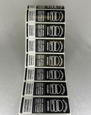 ETIQUETA ESPECIAL LACRE 80X30 PRETO BICALHO