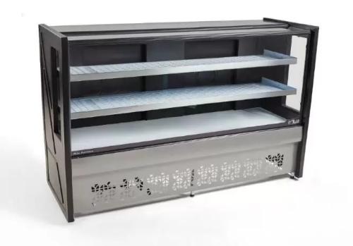 BALCAO REFRIGERADO 1,75M 2 PLACAS 220V PT - PLATINUM POLAR