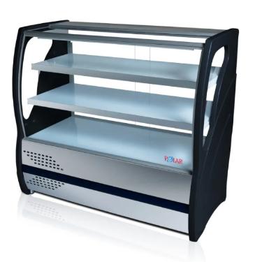 VITRINE NATURAL PORTA BAND. 1,75M PT - PLATINUM