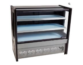 VITRINE NATURAL PORTA BAND. 1,75M PT - PLATINUM
