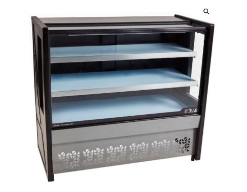 VITRINE NATURAL PORTA BAND. 1,75M PT - PLATINUM