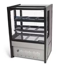 VITRINE ESTUFA PVE-080 Platinum 0,80M 220V PT - PLATINUM