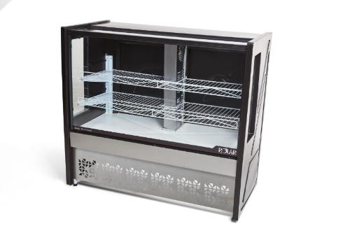 VITRINE CONFEITARIA PVRT-175 1,75 220V PRETA PLATINUM