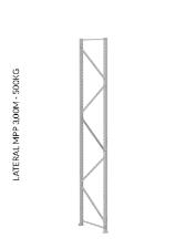 MPP LATERAL LX 3.00X0.80 KIT CRIST LI