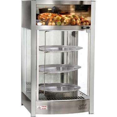 Estufa Vapor Curva 263g 3 Bandejas Giratoria Tita 220v