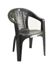 POLTRONA ANA BELA GRAFITE MISTA PLASTICO