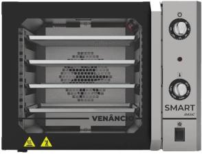 FORNO CONVECTOR SMART BASIC 4 ESTEIRAS INOX FCSB4E