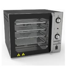 FORNO CONVECTOR SMART BASIC 4 ESTEIRAS INOX FCSB4E