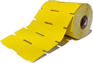 ETIQUETA DE GONDOLA FLUORESCENTE CORTE UNIVERSAL