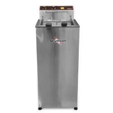 FRITADEIRA EL�TRICA ZONA FRIA FZP8, 15 LITROS, INOX, DE PISO - 8.000 W 220 V
