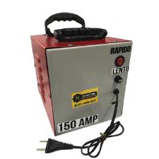 CARREGADOR DE BATERIA 150AMP R�PIDO E LENTO BIVOLTS - LOJ�O