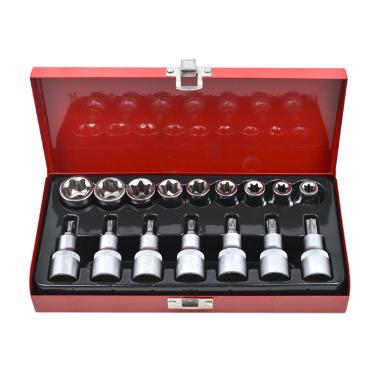 JOGO SOQUETE TORK COM PONTA FEMEA 16 PEAS 7VI - EDA