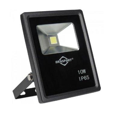 REFLETOR LED SLIM 10W - BRASFORT