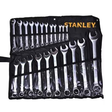 JOGO DE CHAVE COMBINADA 6 A 32MM 22 PE�AS - STANLEY