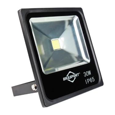 REFLETOR LED SLIM 30W - BRASFORT