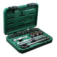 JOGO DE SOQUETE 18PCS ST09203SJ - SATA