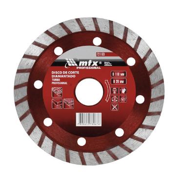 DISCO DIAMANTADO 110MM TURBO - MTX