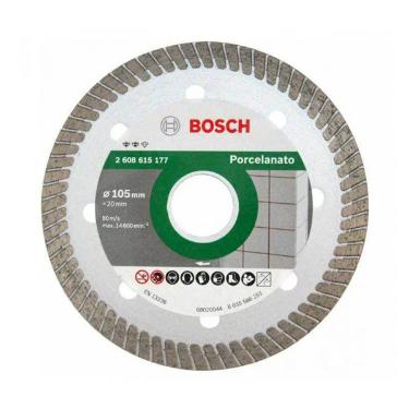 DISCO DE CORTE DIAMANTADO PARA PORCELANATO 105MM 2608 - BOSCH