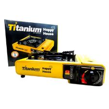 FOGAREIRO PORT�TIL PARA CAMPING ACENDIMENTO AUTOM�TICO TITANIUM