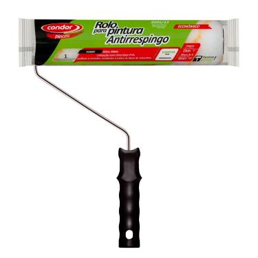 ROLO DE L� 23CM PARA PINTURA ANTIRRESPINGO 8095 - CONDOR