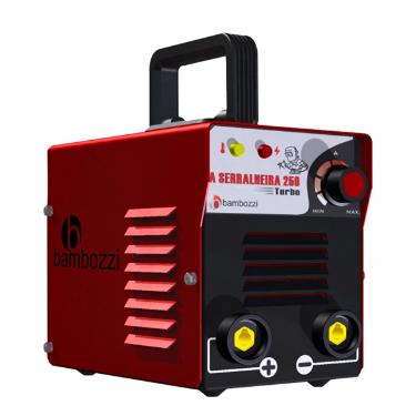 INVERSOR DE SOLDA SERRALHEIRA 250 TURBO - BAMBOZZI