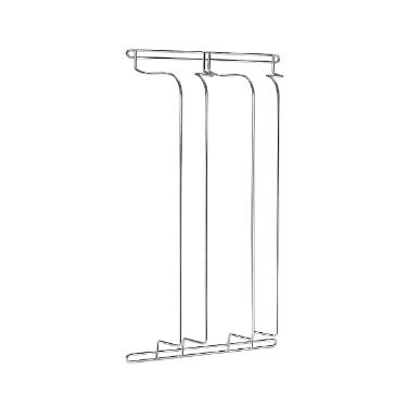 Suporte Cromado para Pendurar 6 Ta�as